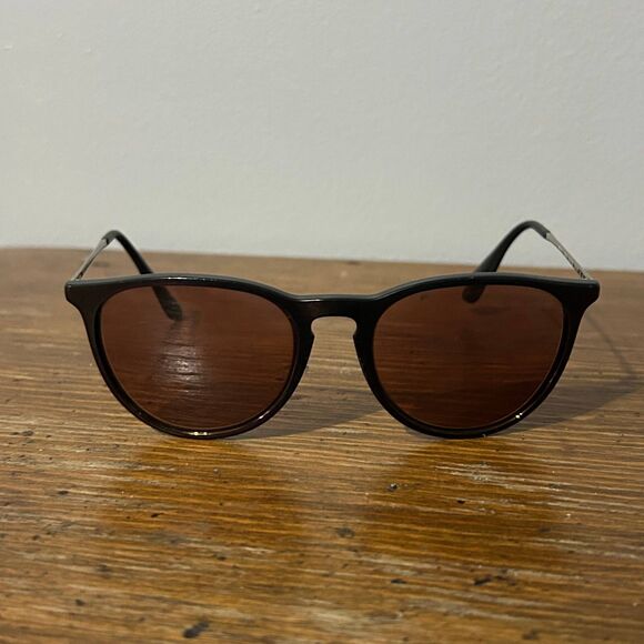 Ray-Ban RB 4171 Erika 6316/E8 Sunglasses Black Round Frame Only 54-18 145 3N main image 7